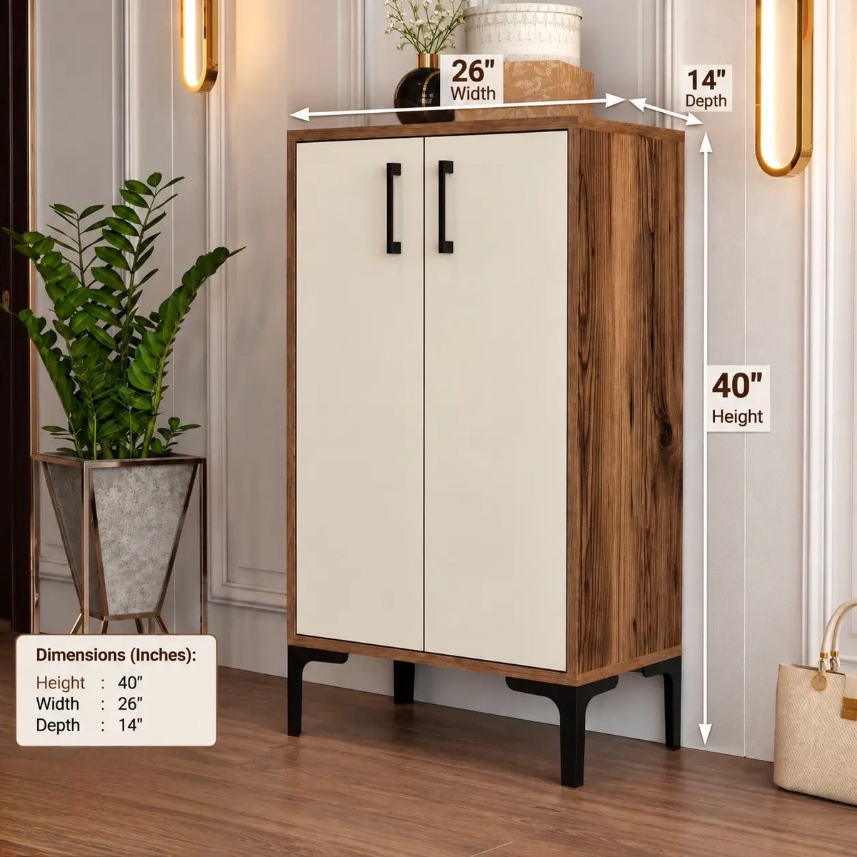 Modern 2 Door Storage Cabinet - product image 2