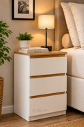 Modern 3 Drawer Bedside Table | Wooden Nightstand Cabinet | Factory Price in Pakistan | The Artsy Home
