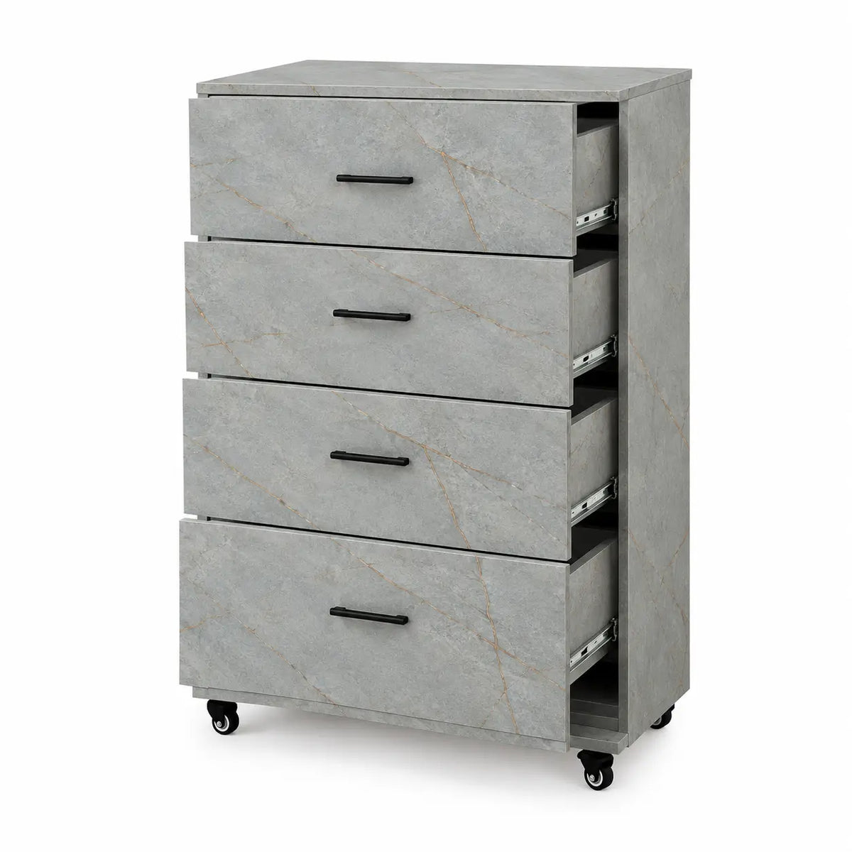 Modern 4 Drawer Chest of Drawers - product image 2