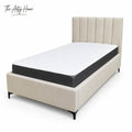 Single Bed | Modern Luxury Upholstered Bed 3.5×6.5 Feet | The Artsy Home