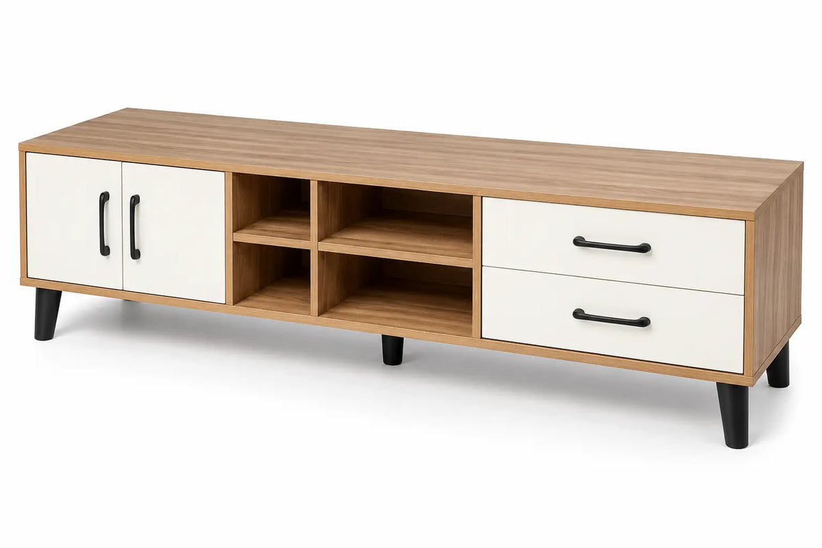 5 Feet TV Console with Storage