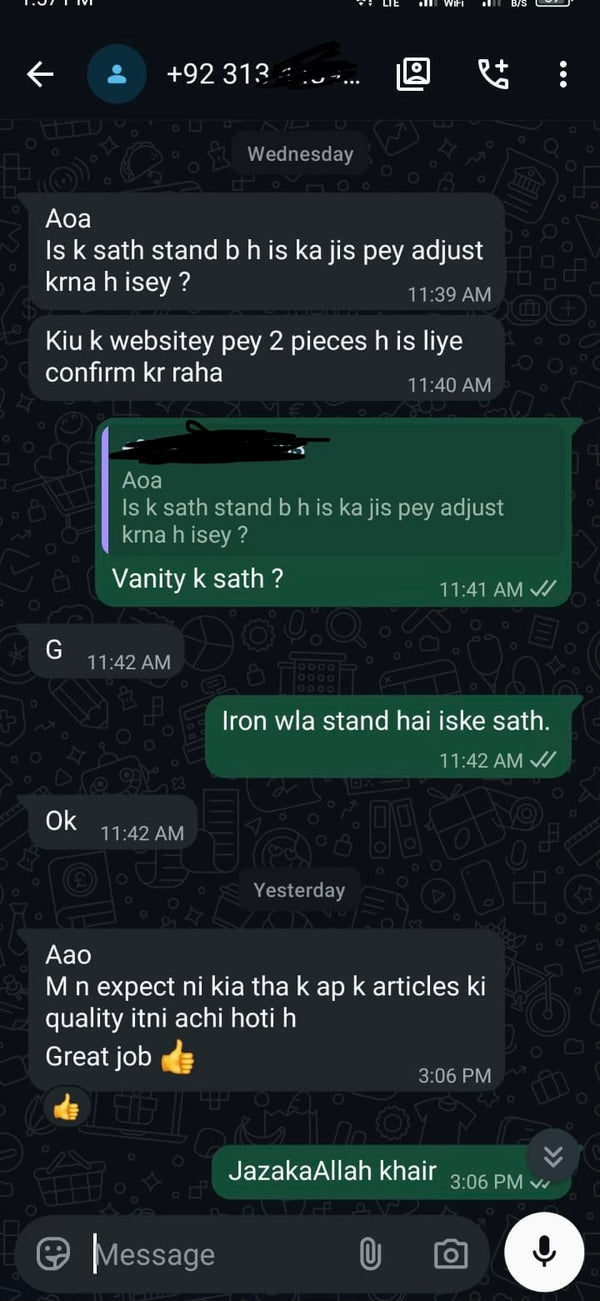 Verified buyer review 84