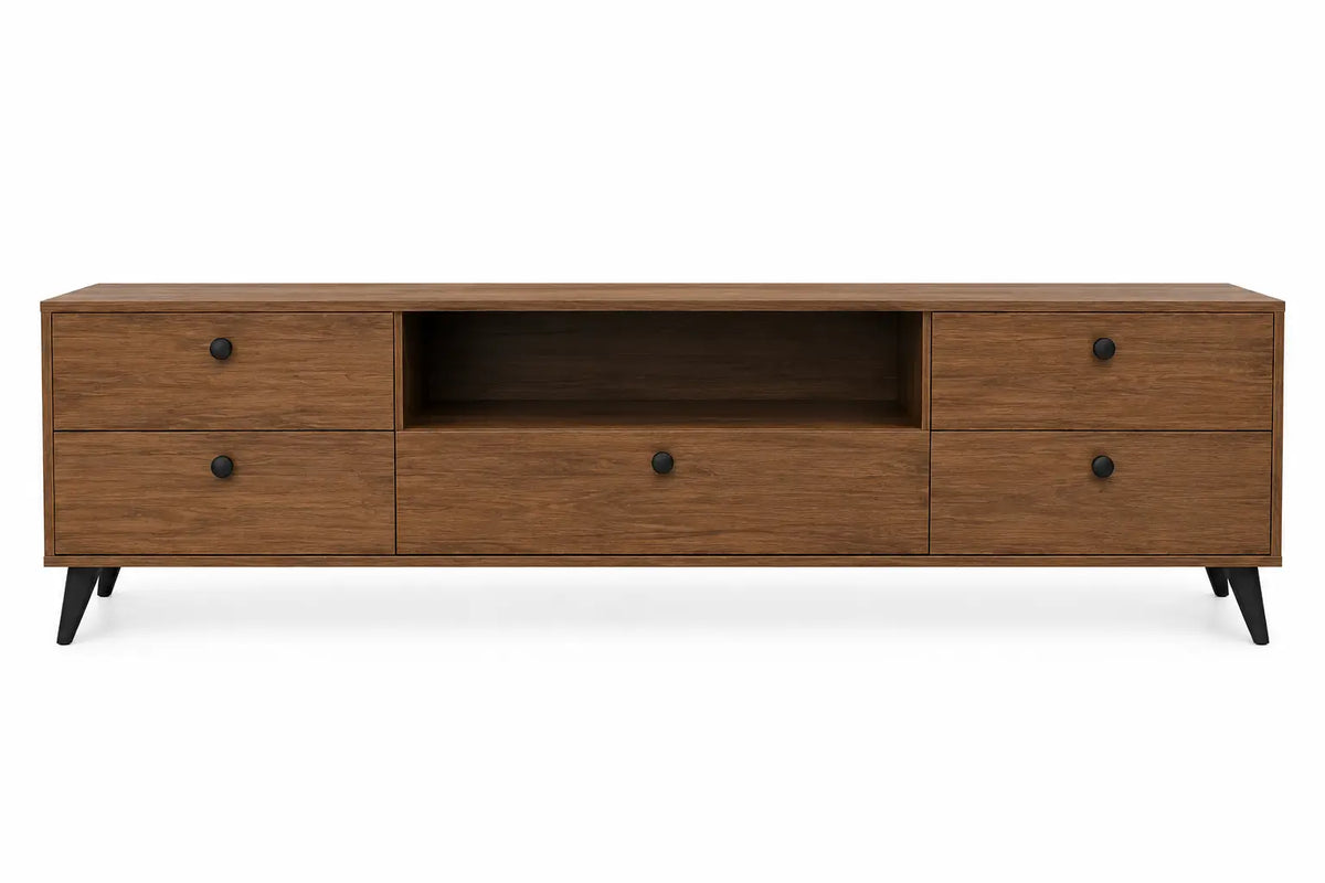 Modern Wooden TV Console 4.5 Feet