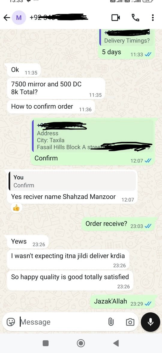 Verified buyer review 68