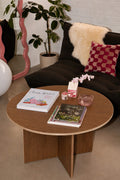 Modern Round Center Table – Premium MDF Coffee Table