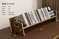 Wooden Magazine & Book Rack Stand – 28×9×9 Inches