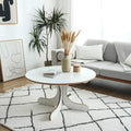 Modern Round Center Table | 30 Inch Coffee Table