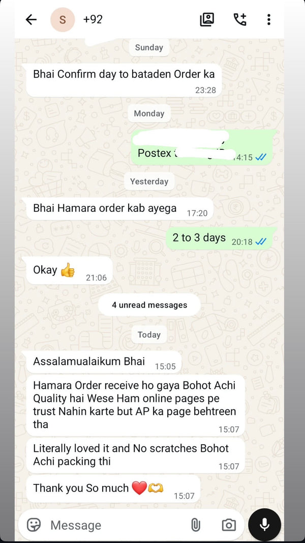Verified buyer review 61