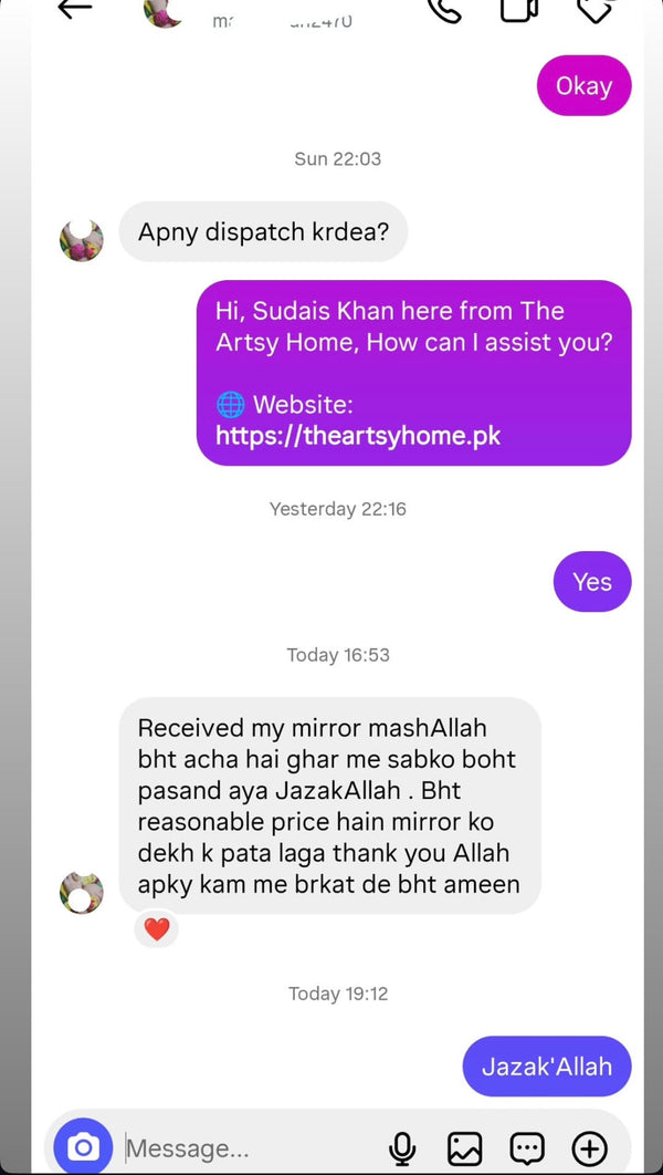 Verified buyer review 60
