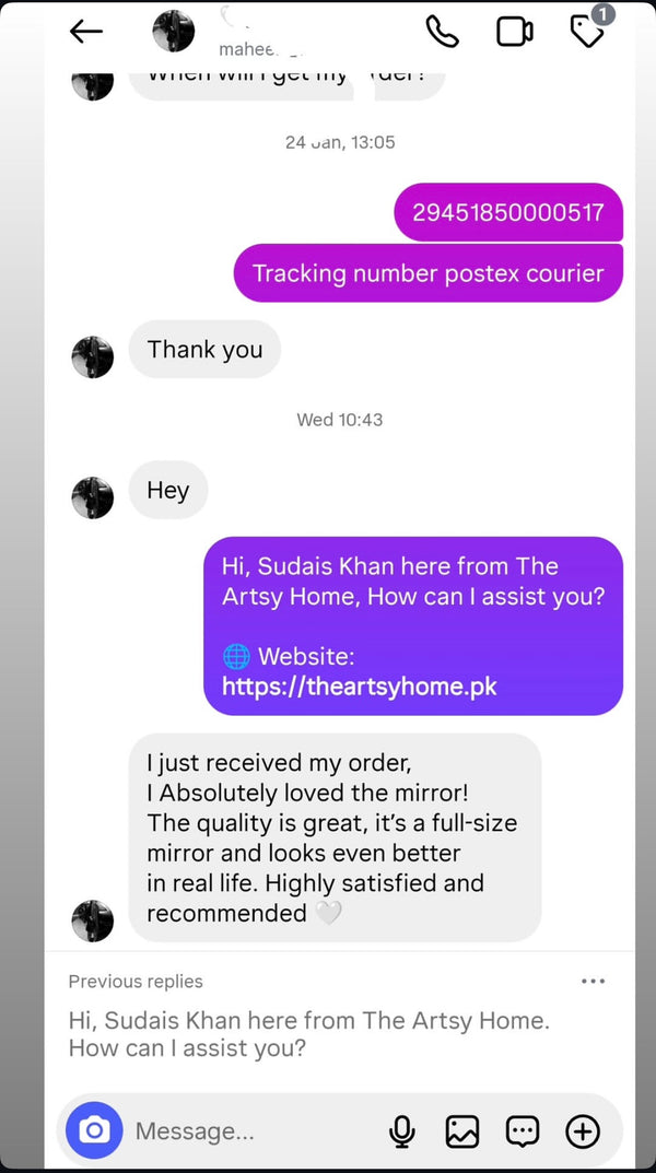 Verified buyer review 56