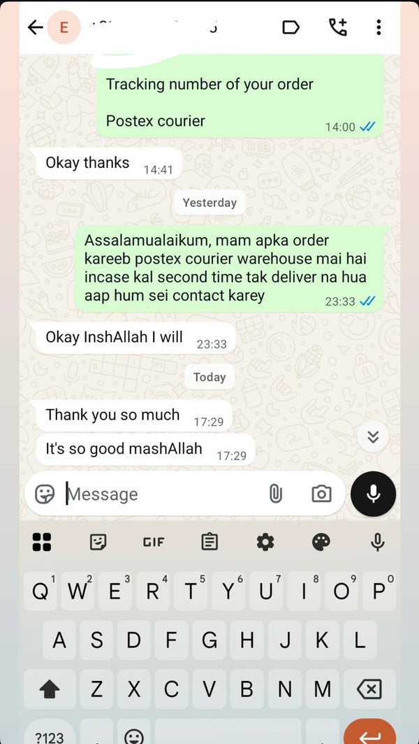 Verified buyer review 142