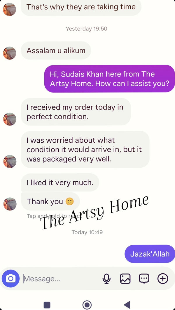 Verified buyer review 134