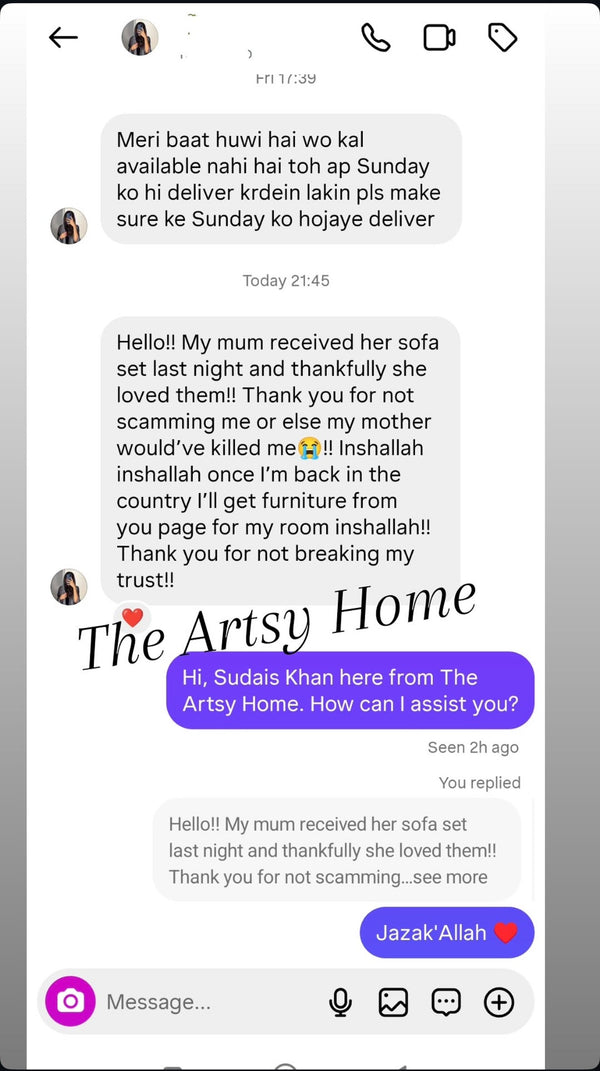 Verified buyer review 133