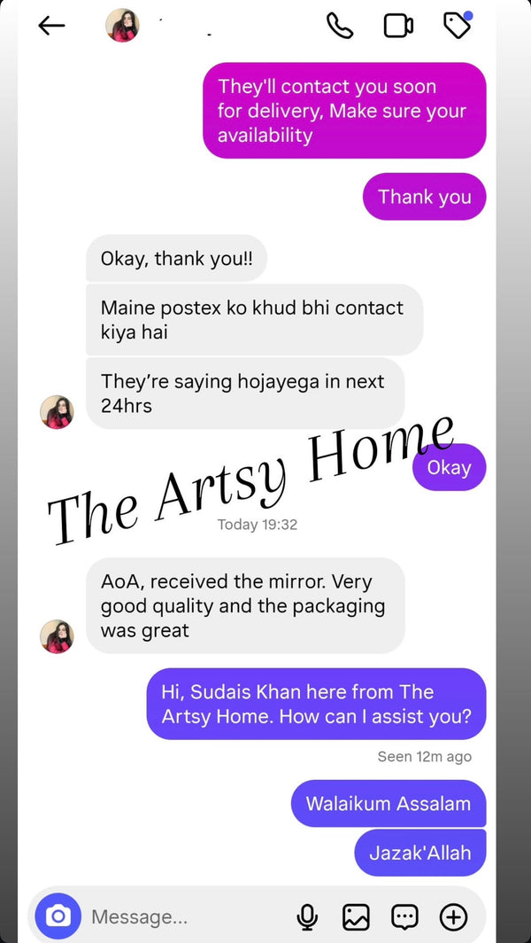 Verified buyer review 124