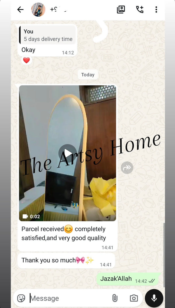 Verified buyer review 119