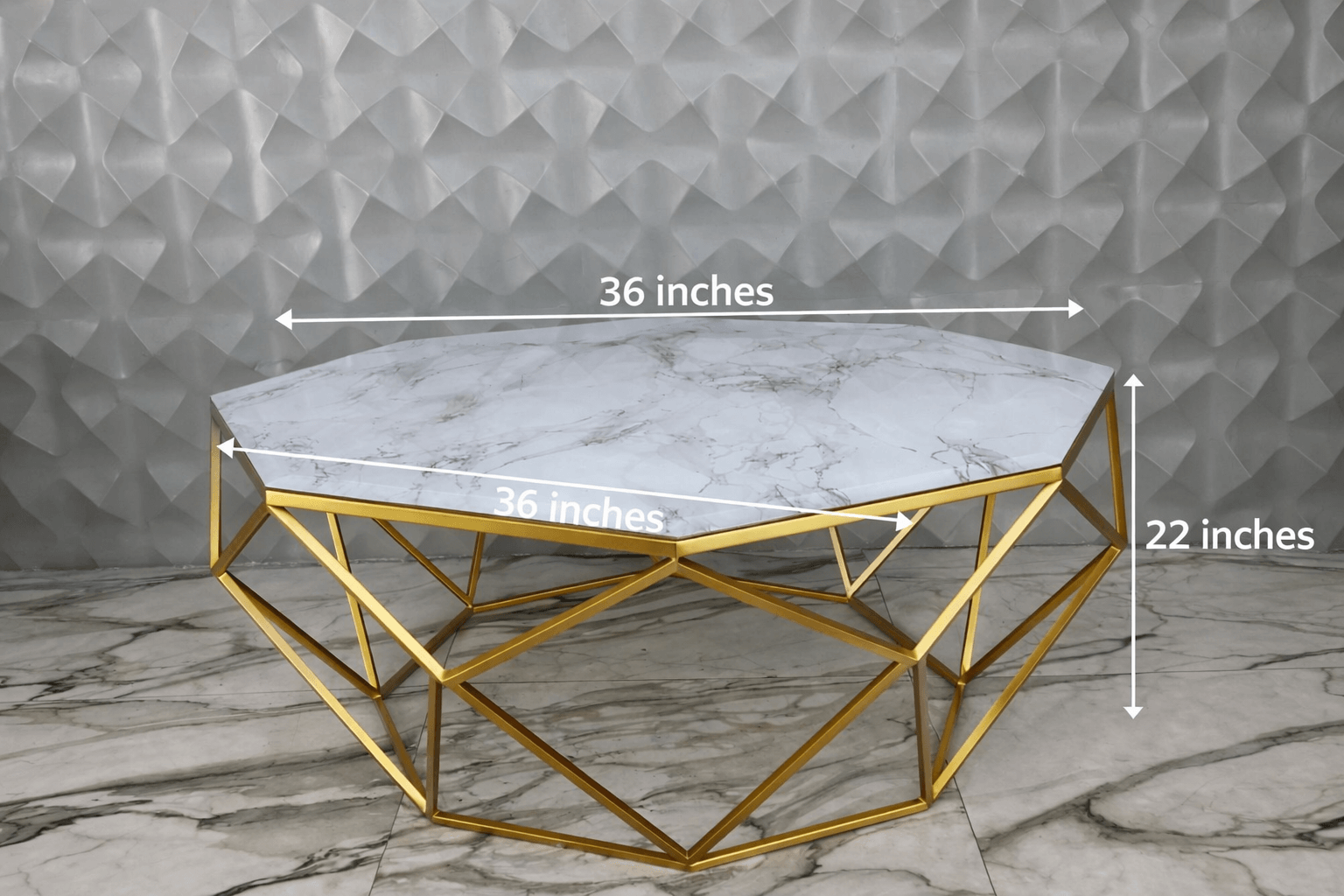 Aura Hex Center Table